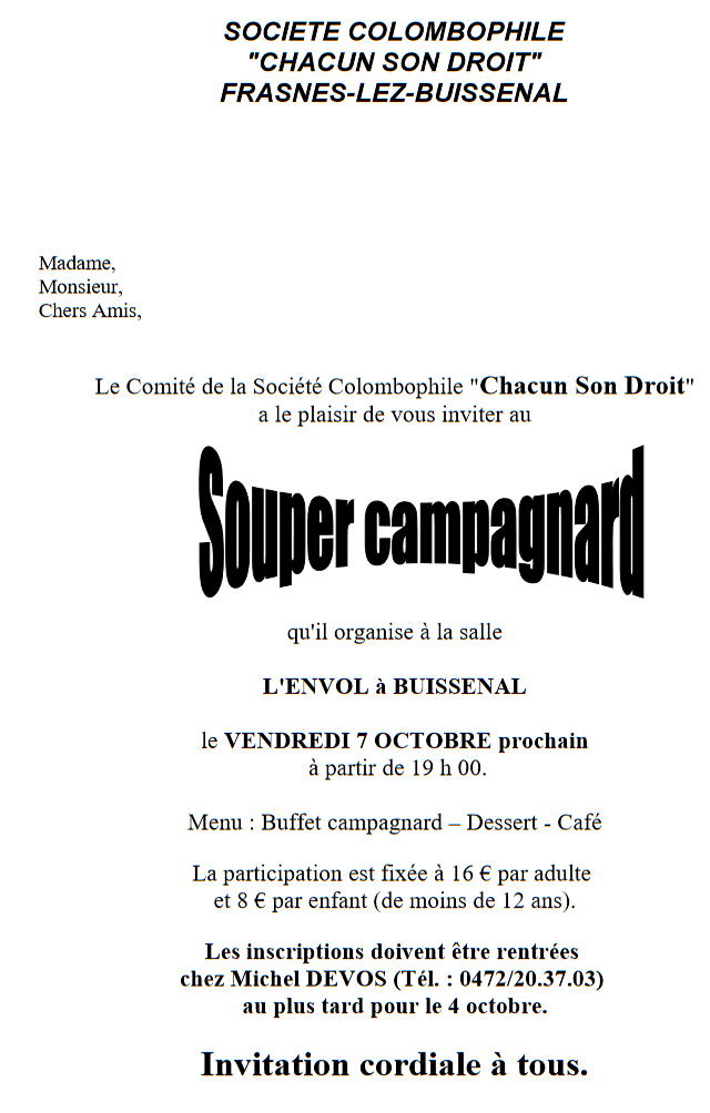 Screenshot 2022 09 19 at 18 45 55 societe colombophile invitation campagnard pdf
